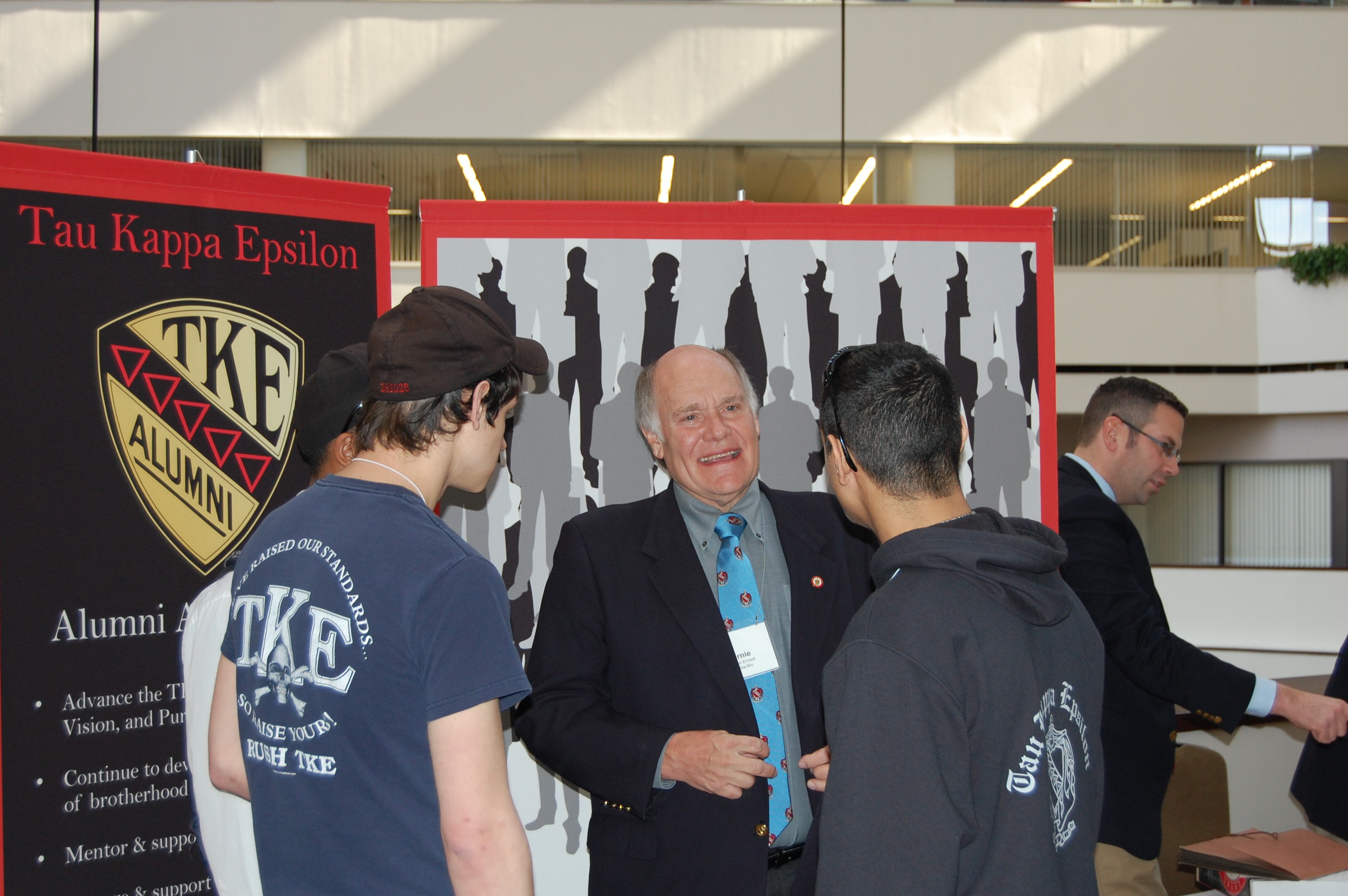 Fraters Discuss Life Loyal Teke