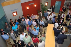 Fraters gather for the Grand Opening of IHQ